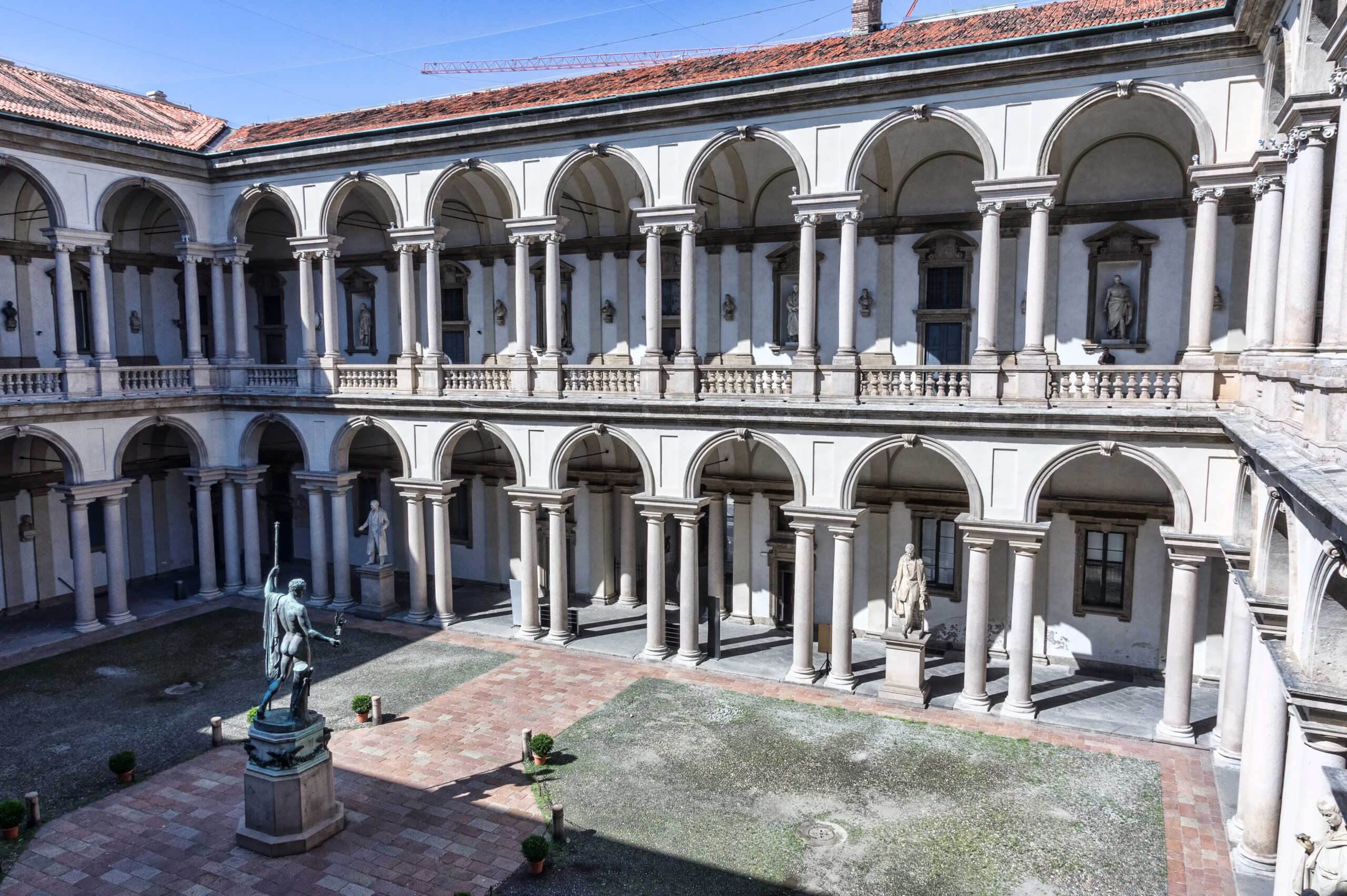 Milan Pinacotheque de Brera Cour interieure scaled
