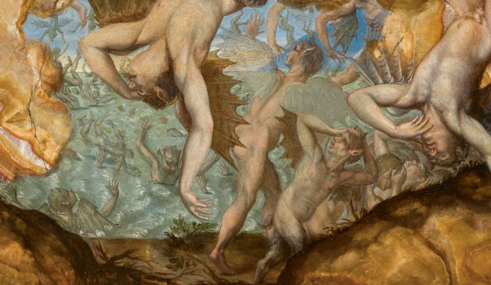 Orazio Gentileschi La caduta degli angeli ribelli2 Copia 1