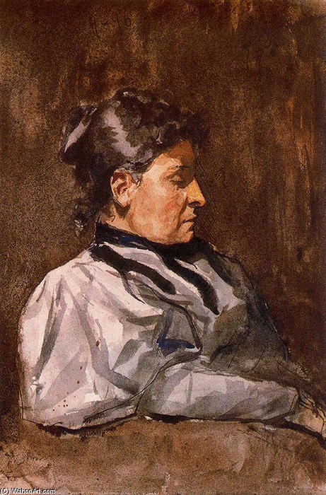 PABLO PICASSO RITRATTO DELLA MADRE DELLARTISTA 1896