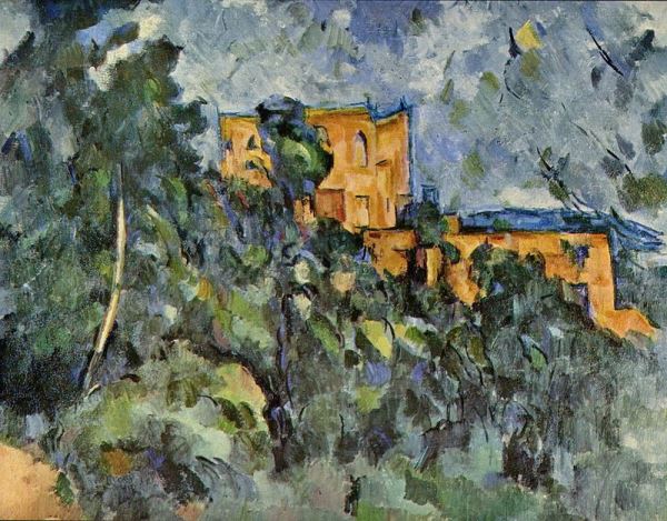 Paul cezanne le chateau noir
