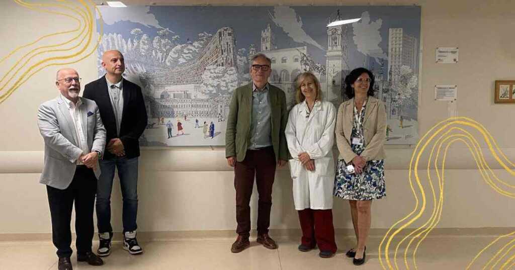 Paziente al Centro, il valore terapeutico del'arte nelle corsie degli ospedali