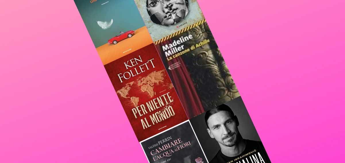 I 10 libri più venduti della settimana, Fabio Volo torna in testa 6 libri, i 10 più venduti nella settimana
