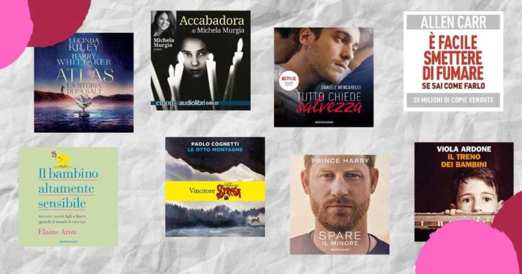 I 10 audiolibri più ascoltati del 2023: Mazzucchelli, Murgia e il Principe Harry sul podio