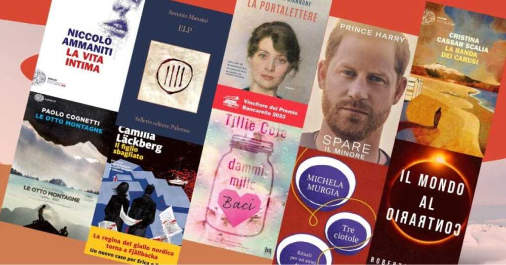 I 10 libri più venduti nel 2023 secondo l'AIE
