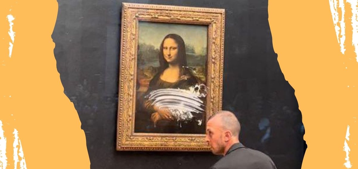 Louvre, visitatore lancia una torta contro la Gioconda 1 Louvre, visitatore lancia una torta contro la Gioconda