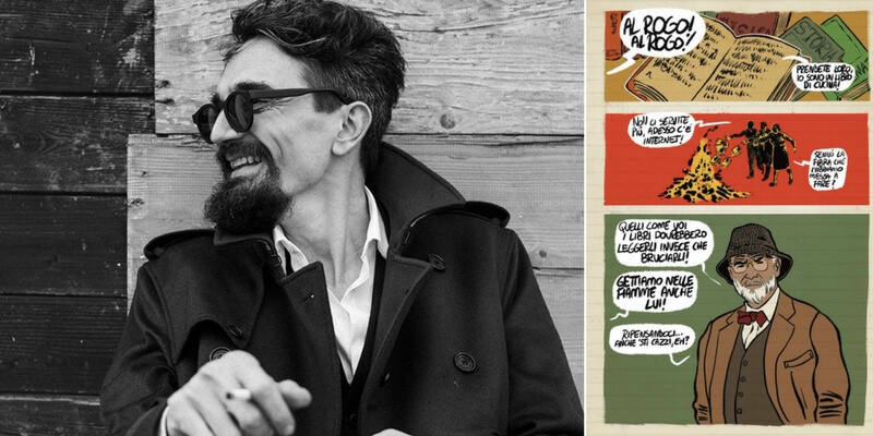 Roberto Recchioni, “Il fumetto rende la letteratura più pop”