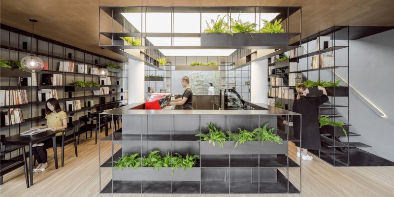 Rong Bao Zhai Coffee Bookstore