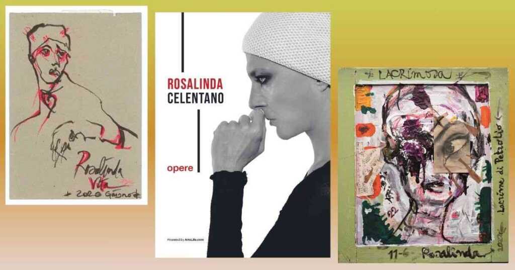Rosalinda Celentano tra dipinti e sculture in mostra a Milano