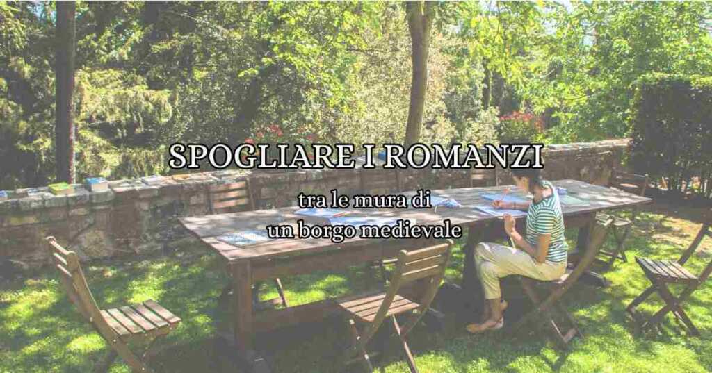 Spogliare i romanzi, il corso per conoscere i libri come non li avete mai visti