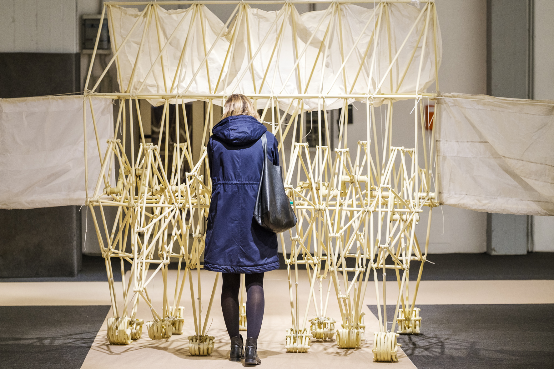 Theo Jansen Dream Beasts©Paolo Soave MuseoNazionaleScienzaTecnologia 0040