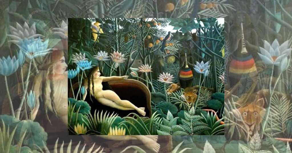 "Il sogno", il quadro esotico di Henri Rousseau sul desiderio di evasione