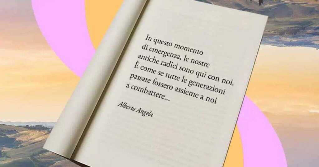 Una frase di Alberto Angela sull'importanza delle proprie origini