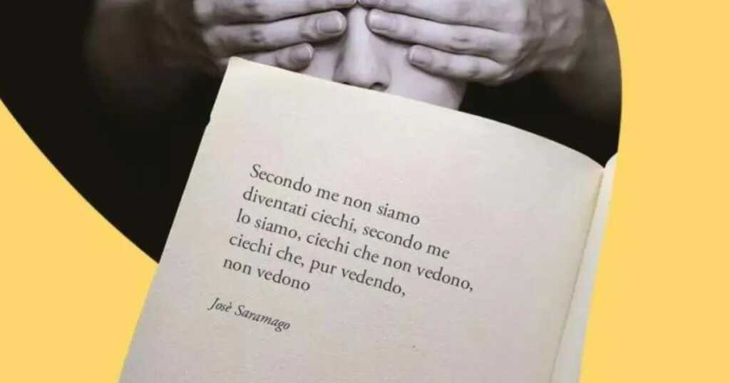 Una frase di Josè Saramago su come superare le proprie paure e diffidenze