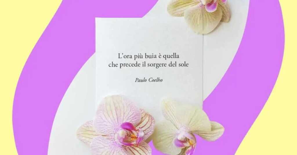 Una frase di Paulo Coelho sul valore della resilienza