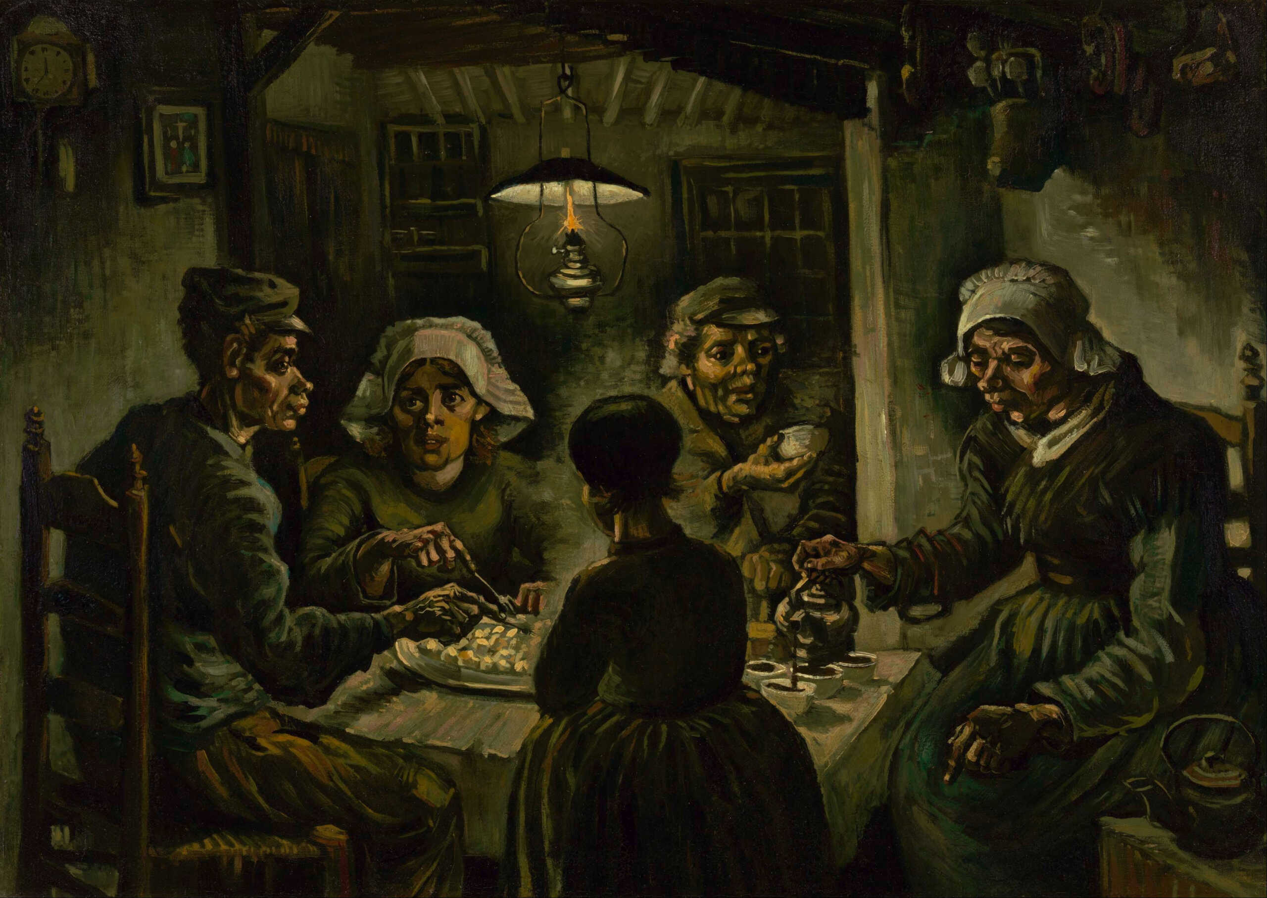 Vincent van Gogh The potato eaters Google Art Project 5776925 scaled
