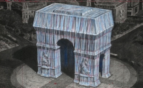 arco di trionfo christo