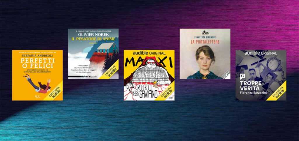 I 10 audiolibri più popolari del momento