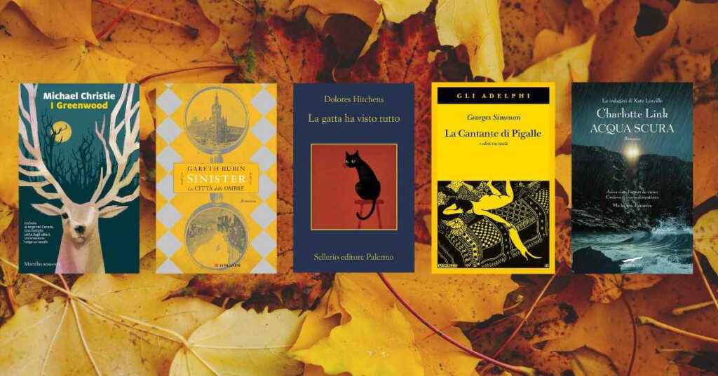 5 libri gialli perfetti da leggere in autunno