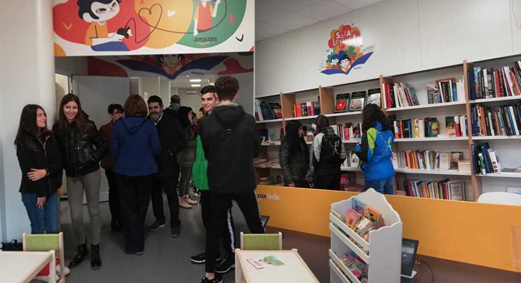 Amazon regala una biblioteca ad Amatrice, ora ha una nuova sede
