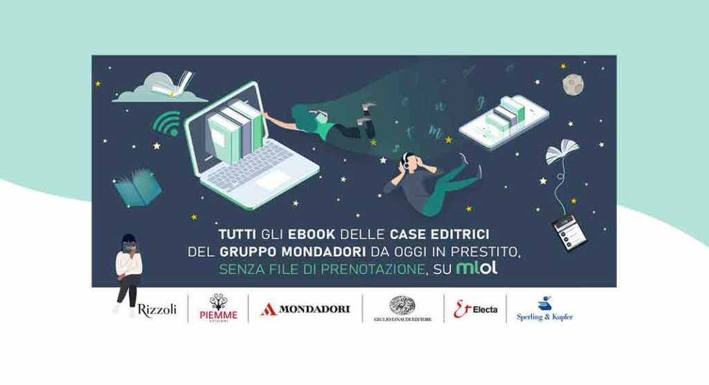Oltre 20mila ebook Mondadori disponibili gratis nelle biblioteche online