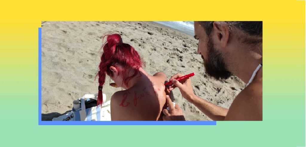 Arriva la Bodypainting poetry, l'ultima frontiera della poesia