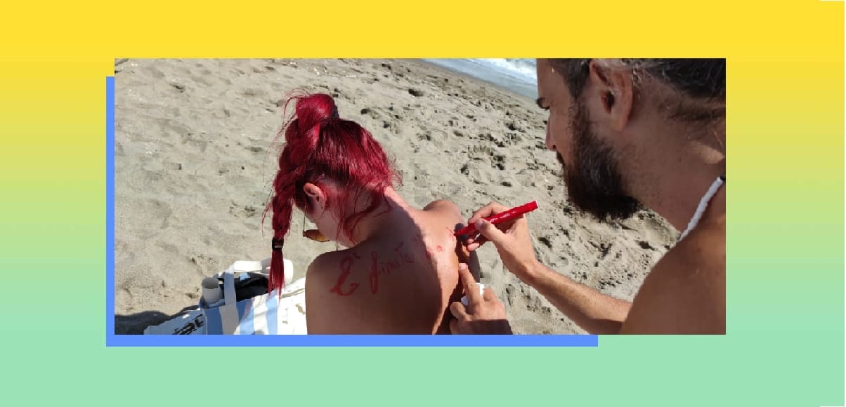 Arriva la Bodypainting poetry, l'ultima frontiera della poesia
