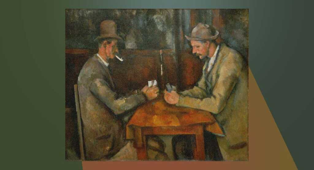 “I giocatori di carte“ di Paul Cézanne, un quadro senza tempo