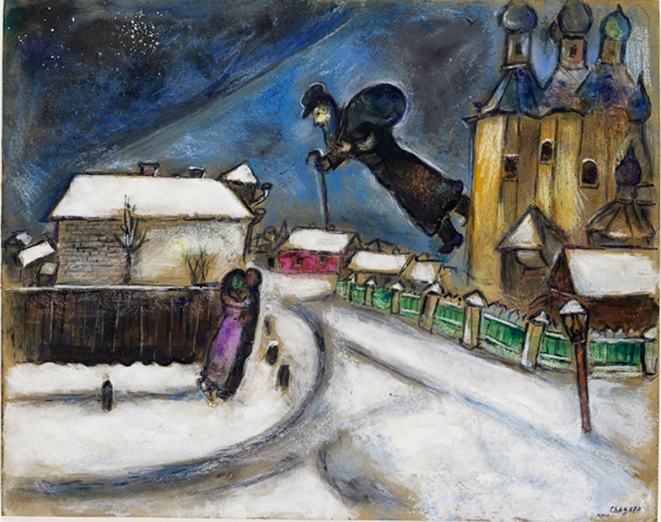 Il mondo elegante e utopistico di Marc Chagall arriva ad Asti