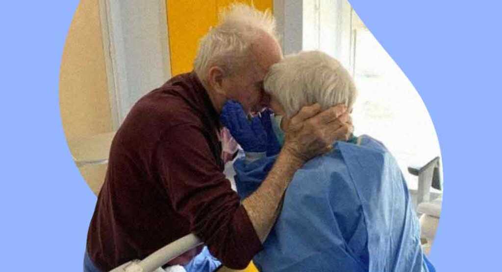 Rosa e Giorgio, la coppia di ricoverati che si rincontra grazie ai medici