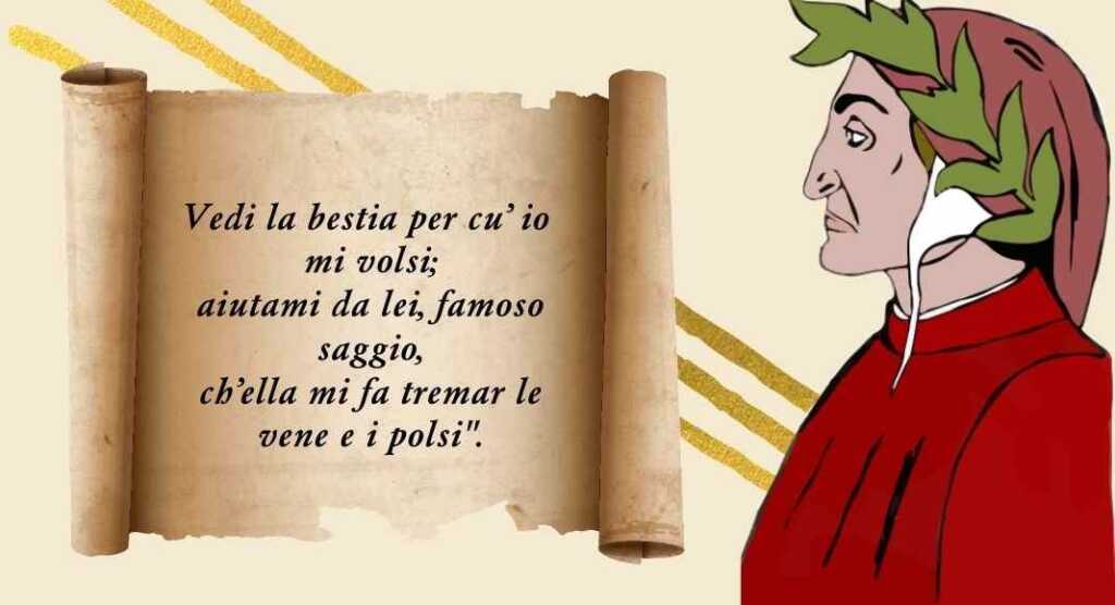 Dante, il significato del verso "Ch'ella mi fa tremar le vene e i polsi..."