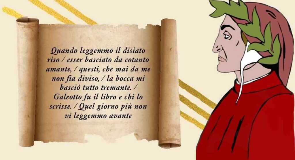 Dante, il significato del verso "Galeotto fu il libro e chi lo scrisse"