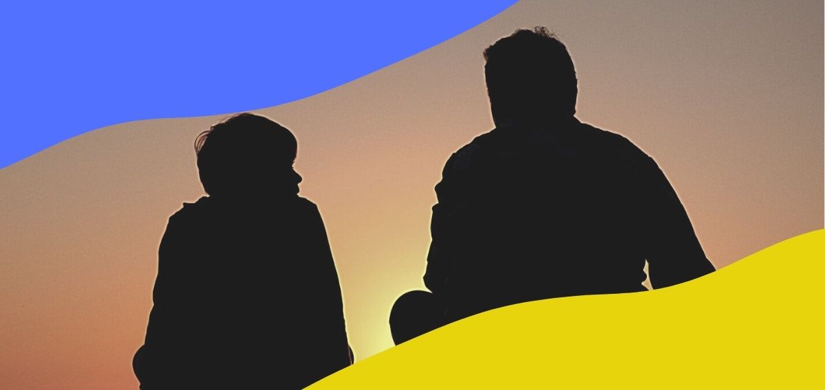 Una festa del papà dedicata a tutti i padri ucraini costretti a lasciare i loro figli per combattere