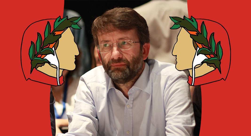 “Dante è l’idea stessa di Italia. E in questi giorni abbiamo bisogno di tenerla viva” 2 franceschini-dantedì