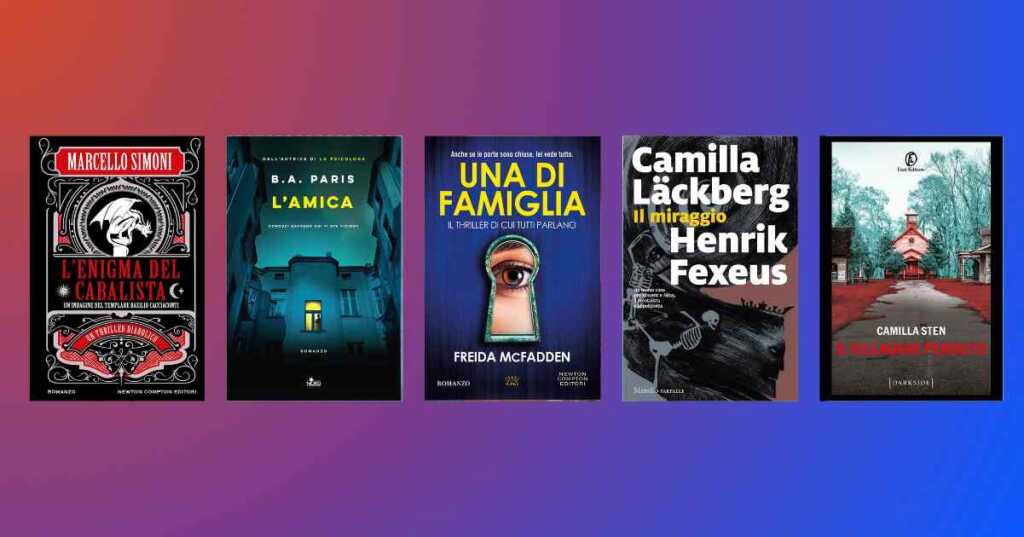 Luglio 2024, 5 libri gialli da leggere per godersi l'estate