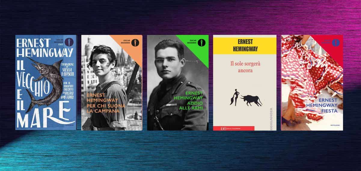 Ernest Hemingway, i 5 romanzi più belli dello scrittore statunitense 5 Ernest Hemingway, i 5 romanzi più belli dello scrittore statunitense