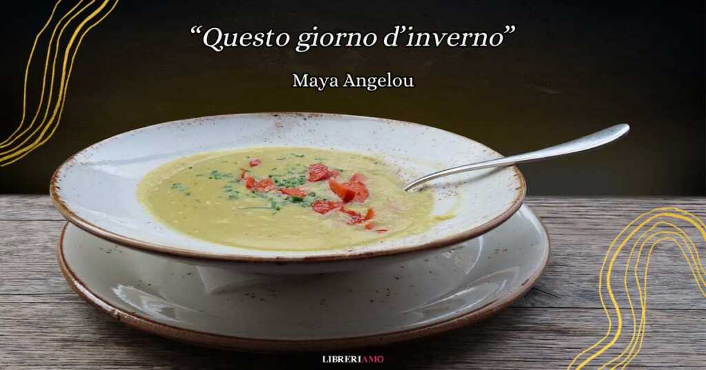 "Questo giorno d'inverno", la poesia sensoriale di Maya Angelou sul calore del Natale