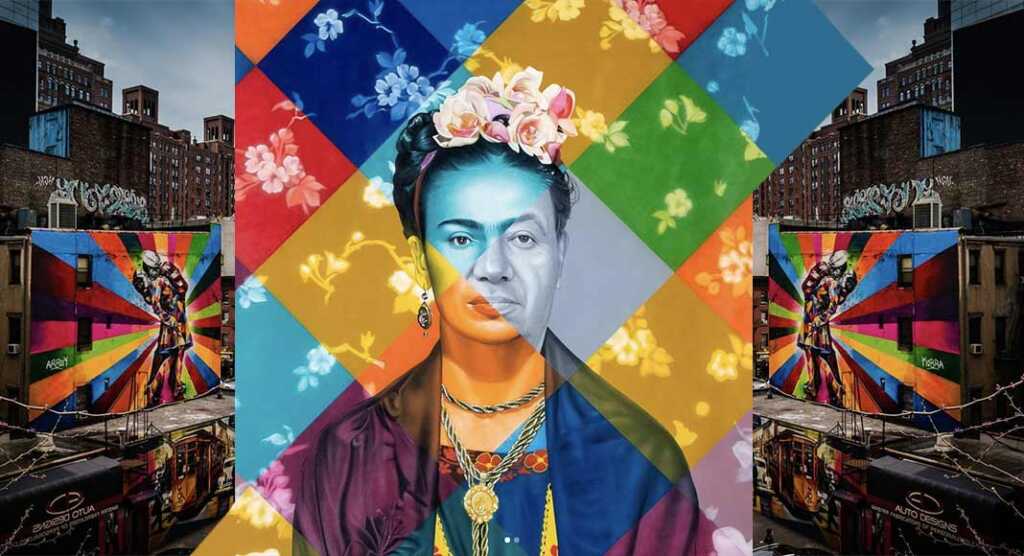 La street art di Eduardo Kobra, i murales che raccontano la società attuale