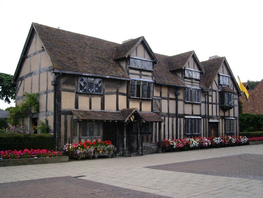 la casa di william shakespeare