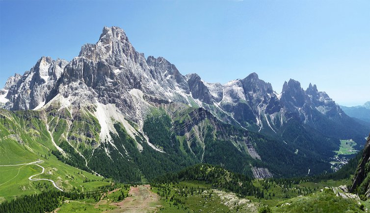 Le Dolomiti sopra Mezzano di Primiero