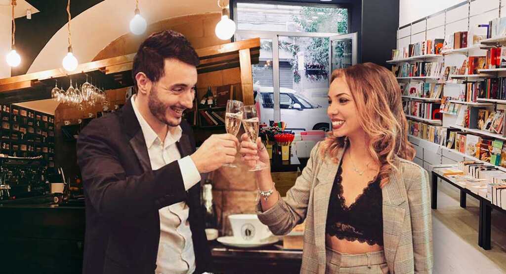 Una giovane coppia investe in cultura al sud aprendo un book bar