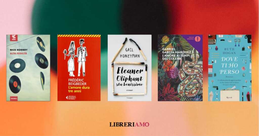 5 libri per superare una delusione d'amore