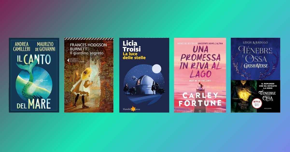 5 libri da leggere dopo la fine della scuola durante le vacanze estive