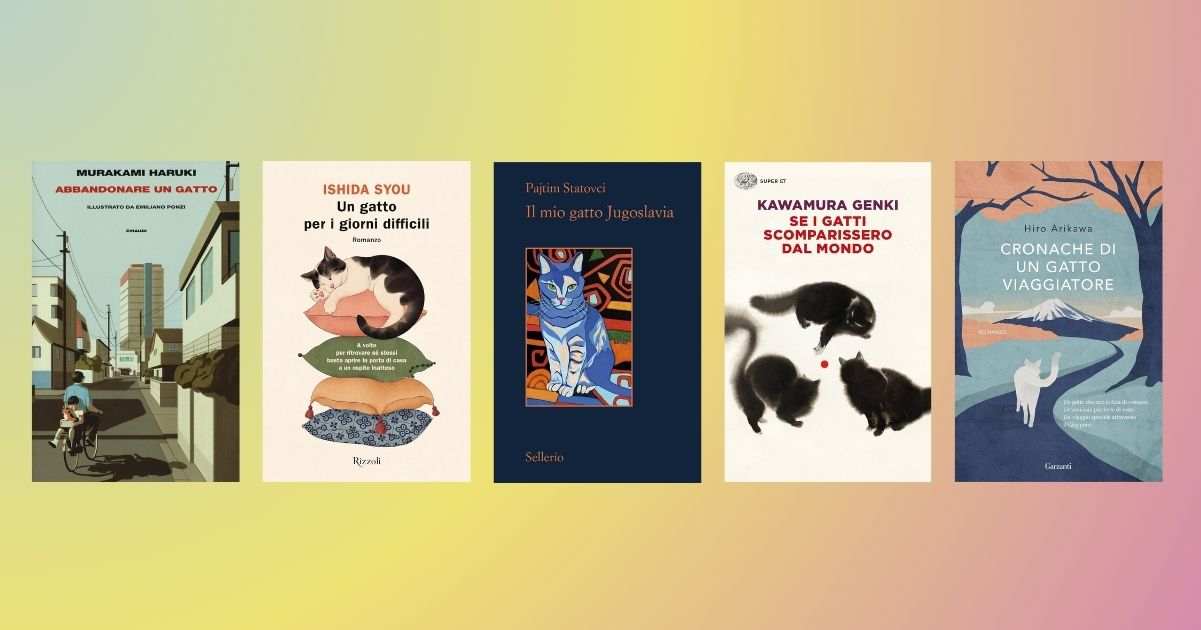 Il 7 agosto si celebra la Giornata Internazionale del Gatto. Scopriamo per l'occasione 5 libri perfetti da leggere se ami i gatti.