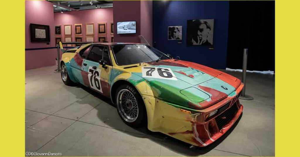 8 kg di farina su macchina Andy Warhol