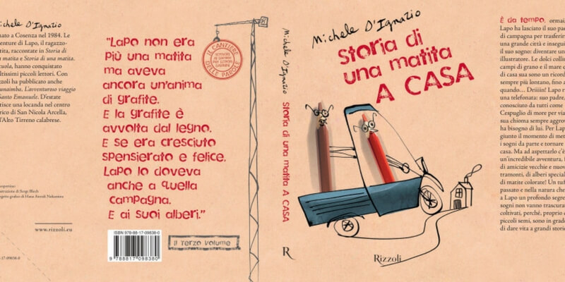 Un nuovo capitolo del libro per ragazzi "Storia di una matita"