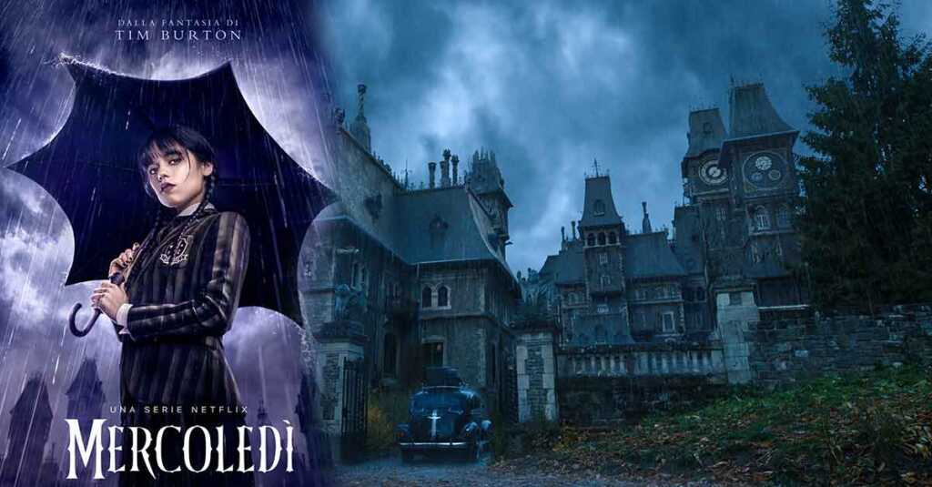 Mercoledì, la serie tv firmata da Tim Burton arriva su Netflix