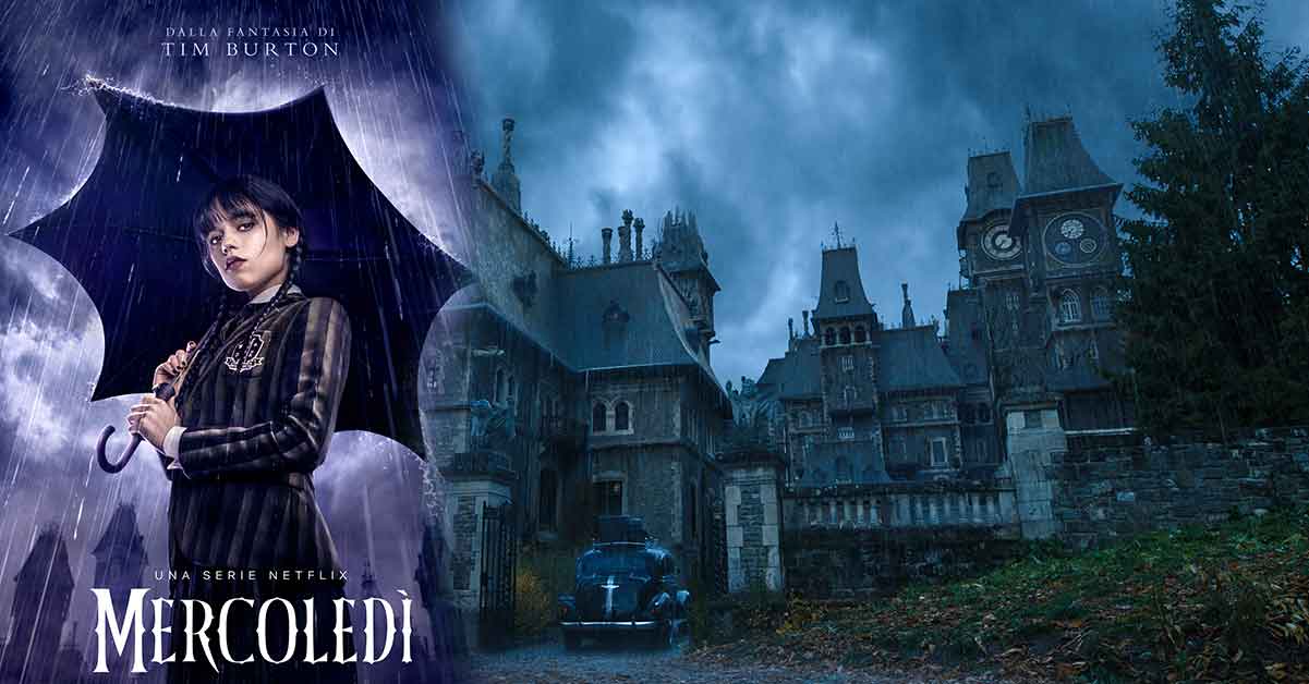 Mercoledì, la serie tv firmata da Tim Burton arriva su Netflix