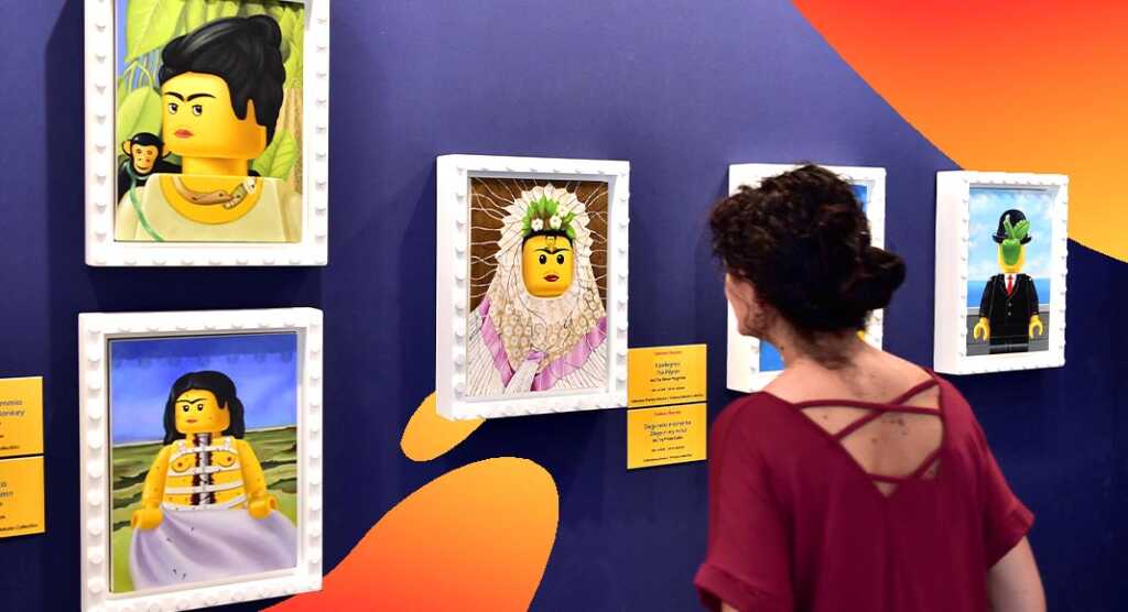 I LOVE LEGO, la mostra in cui i mattoncini diventano opere d'arte
