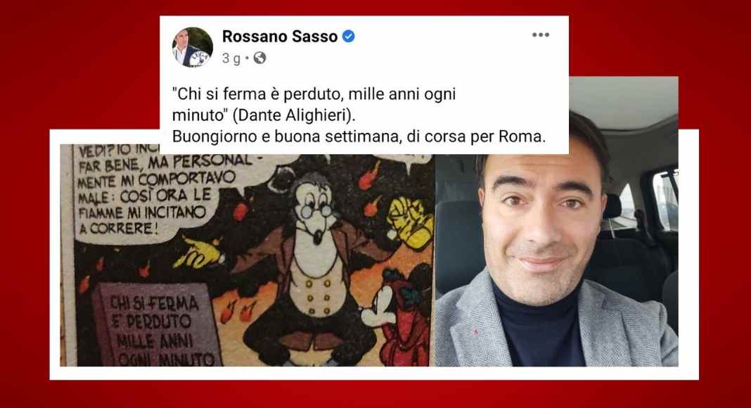 Cita Dante ma era Topolino. L'errore del sottosegretario all'istruzione