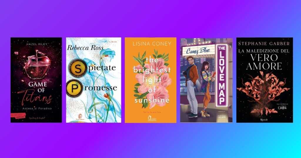 5 libri romance da leggere a maggio